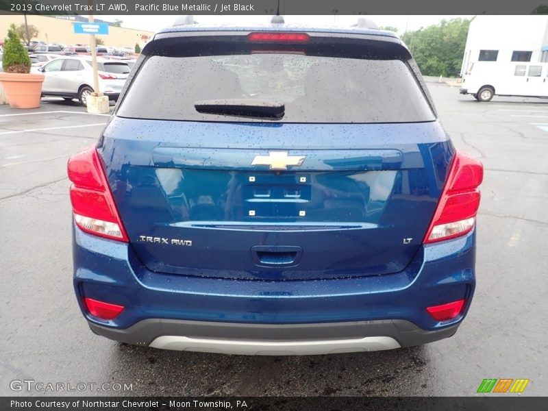 Pacific Blue Metallic / Jet Black 2019 Chevrolet Trax LT AWD