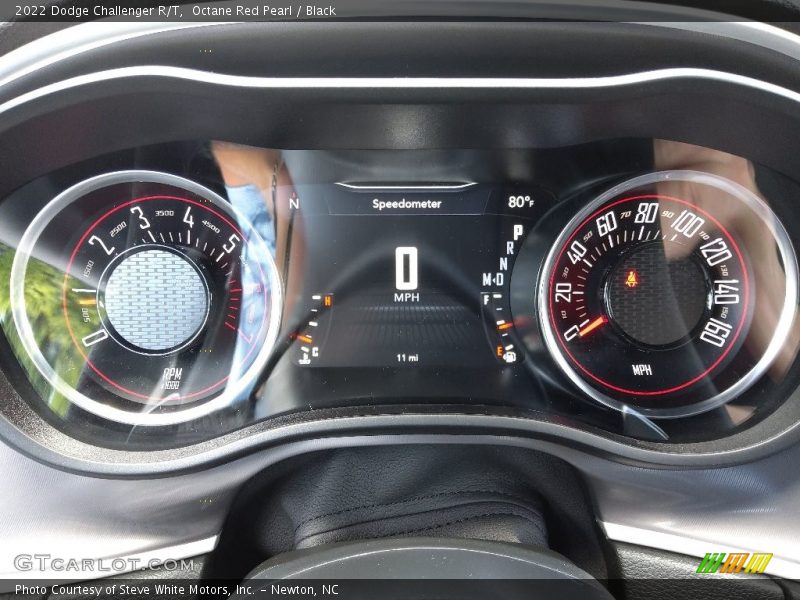 Octane Red Pearl / Black 2022 Dodge Challenger R/T
