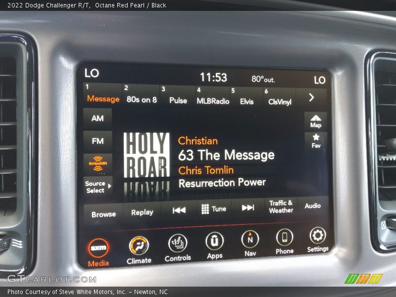 Octane Red Pearl / Black 2022 Dodge Challenger R/T