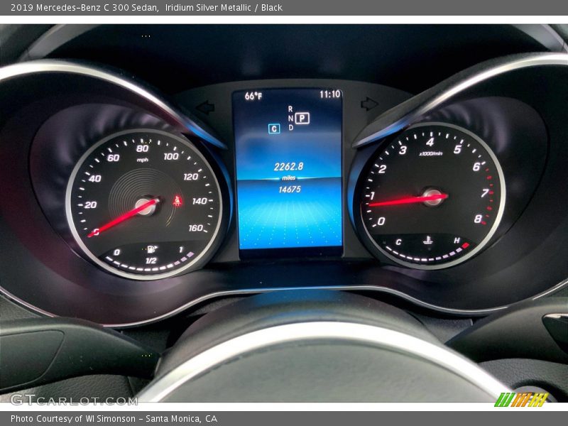 Iridium Silver Metallic / Black 2019 Mercedes-Benz C 300 Sedan