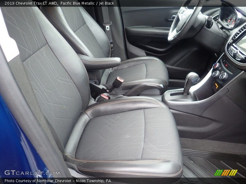 Pacific Blue Metallic / Jet Black 2019 Chevrolet Trax LT AWD