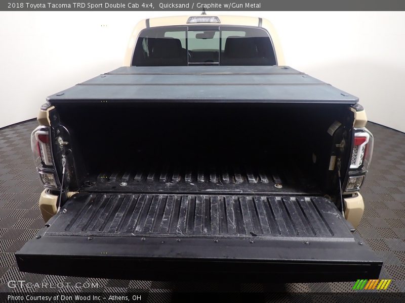 Quicksand / Graphite w/Gun Metal 2018 Toyota Tacoma TRD Sport Double Cab 4x4