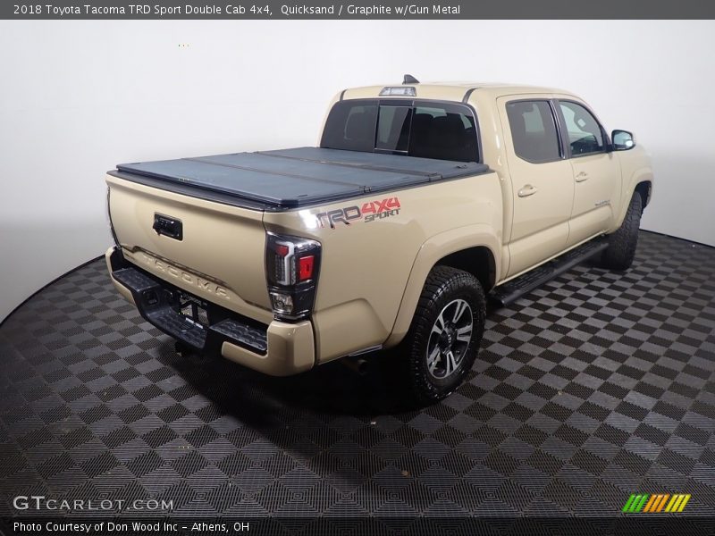Quicksand / Graphite w/Gun Metal 2018 Toyota Tacoma TRD Sport Double Cab 4x4