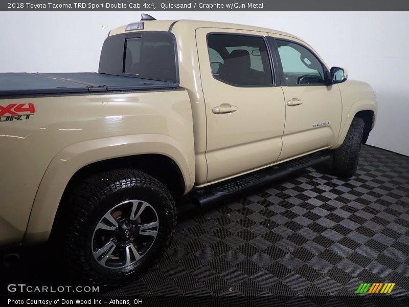 Quicksand / Graphite w/Gun Metal 2018 Toyota Tacoma TRD Sport Double Cab 4x4