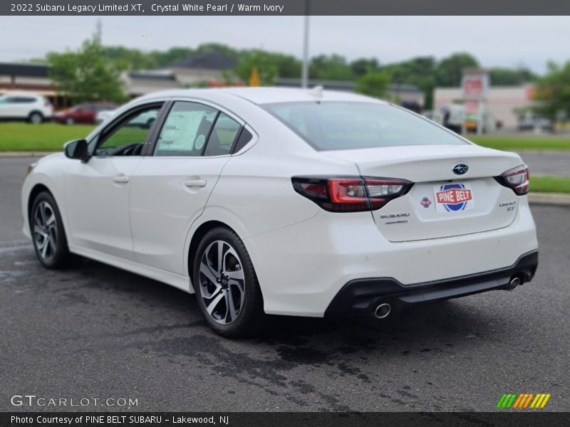 Crystal White Pearl / Warm Ivory 2022 Subaru Legacy Limited XT
