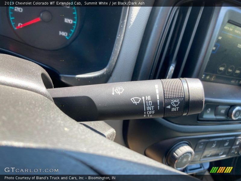 Summit White / Jet Black/Dark Ash 2019 Chevrolet Colorado WT Extended Cab