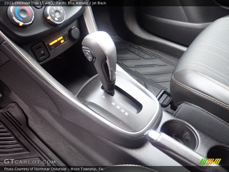 Pacific Blue Metallic / Jet Black 2019 Chevrolet Trax LT AWD