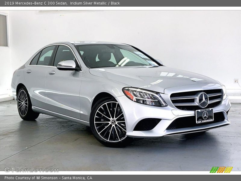 Iridium Silver Metallic / Black 2019 Mercedes-Benz C 300 Sedan