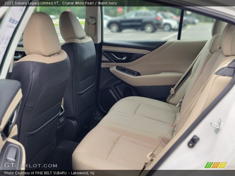 Rear Seat of 2022 Legacy Limited XT