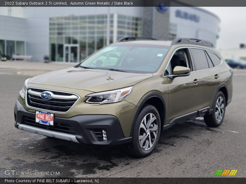 Autumn Green Metallic / Slate Black 2022 Subaru Outback 2.5i Limited