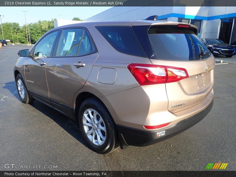 Sandy Ridge Metallic / Medium Ash Gray 2019 Chevrolet Equinox LS