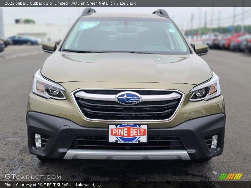 Autumn Green Metallic / Slate Black 2022 Subaru Outback 2.5i Limited