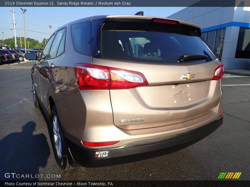 Sandy Ridge Metallic / Medium Ash Gray 2019 Chevrolet Equinox LS