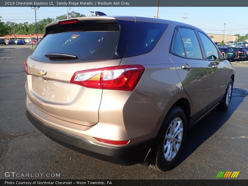 Sandy Ridge Metallic / Medium Ash Gray 2019 Chevrolet Equinox LS