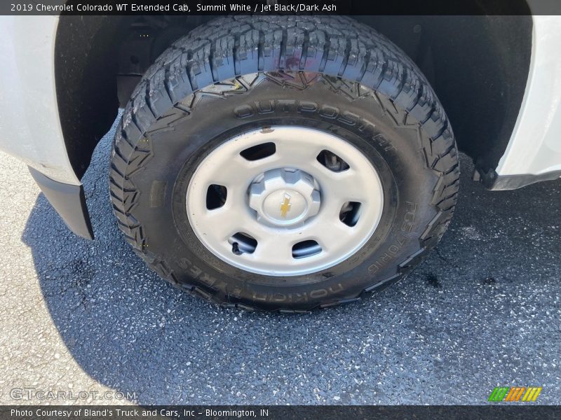 Summit White / Jet Black/Dark Ash 2019 Chevrolet Colorado WT Extended Cab