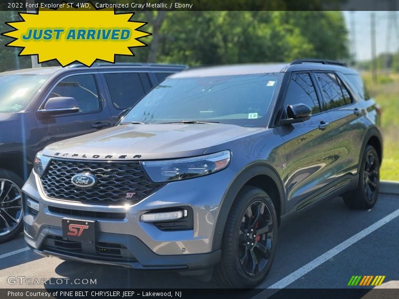 Carbonized Gray Metallic / Ebony 2022 Ford Explorer ST 4WD