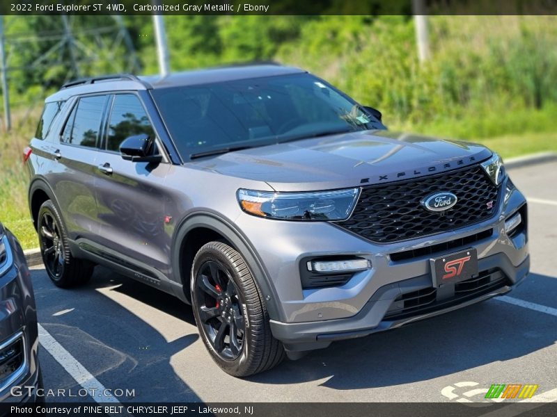 Carbonized Gray Metallic / Ebony 2022 Ford Explorer ST 4WD