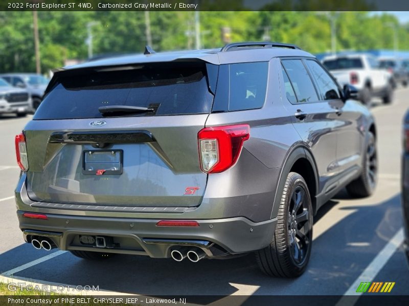 Carbonized Gray Metallic / Ebony 2022 Ford Explorer ST 4WD
