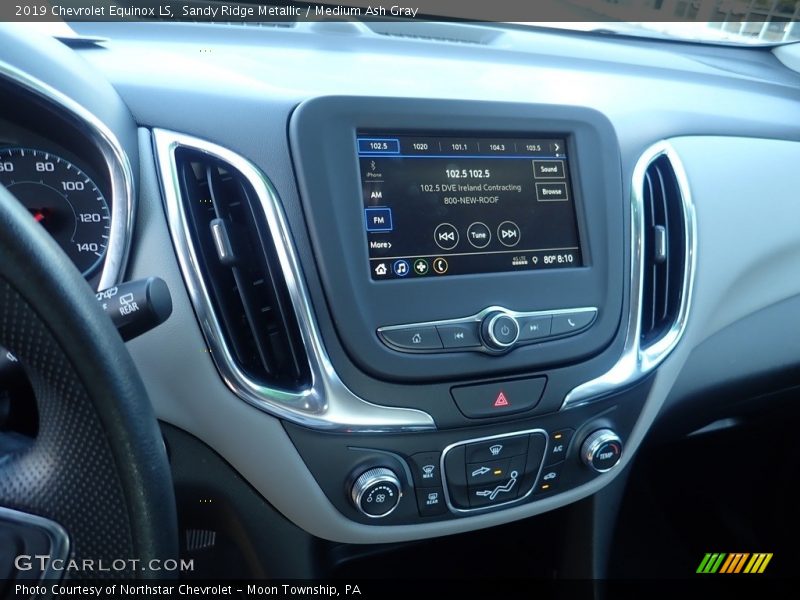Sandy Ridge Metallic / Medium Ash Gray 2019 Chevrolet Equinox LS