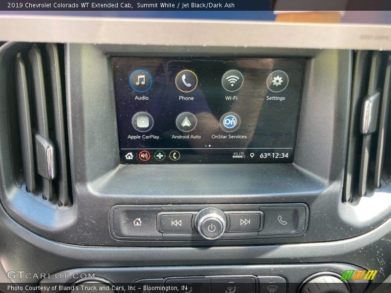 Summit White / Jet Black/Dark Ash 2019 Chevrolet Colorado WT Extended Cab