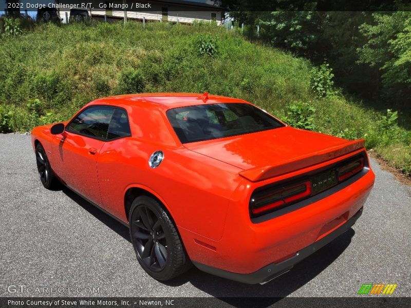 Go Mango / Black 2022 Dodge Challenger R/T