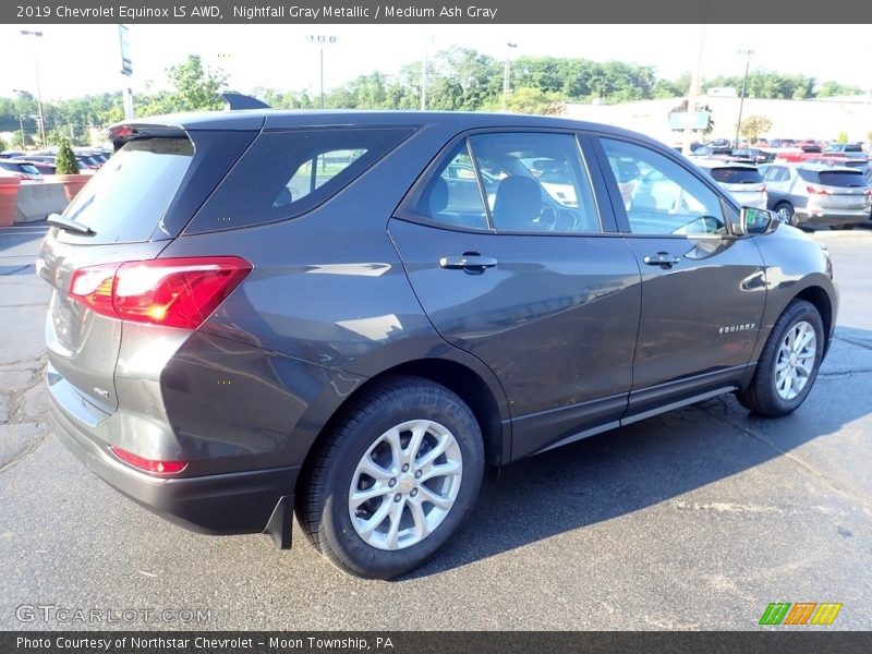 Nightfall Gray Metallic / Medium Ash Gray 2019 Chevrolet Equinox LS AWD