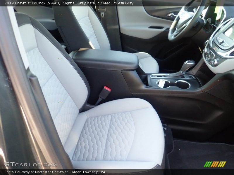 Nightfall Gray Metallic / Medium Ash Gray 2019 Chevrolet Equinox LS AWD