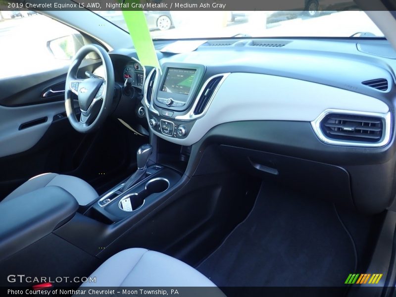 Nightfall Gray Metallic / Medium Ash Gray 2019 Chevrolet Equinox LS AWD