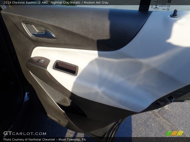 Nightfall Gray Metallic / Medium Ash Gray 2019 Chevrolet Equinox LS AWD
