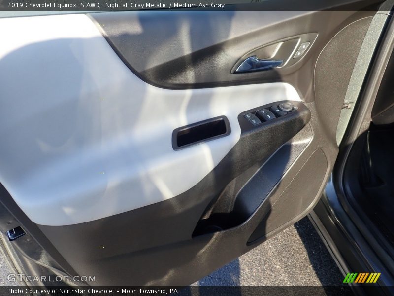 Nightfall Gray Metallic / Medium Ash Gray 2019 Chevrolet Equinox LS AWD