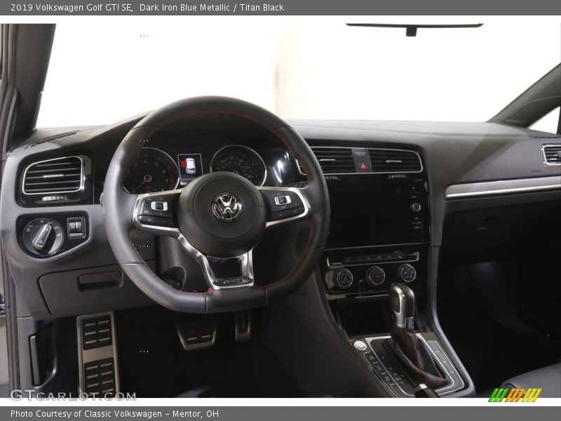 Dashboard of 2019 Golf GTI SE