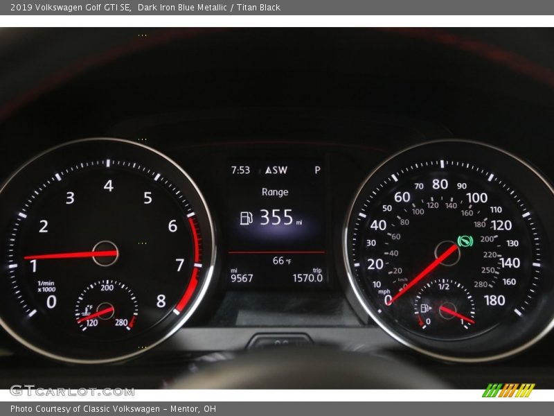  2019 Golf GTI SE SE Gauges