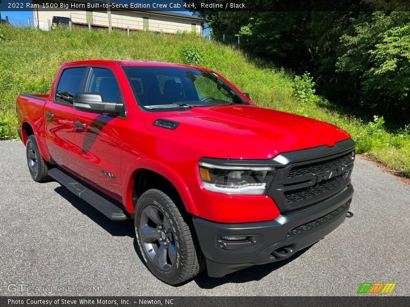 Front 3/4 View of 2022 1500 Big Horn Built-to-Serve Edition Crew Cab 4x4