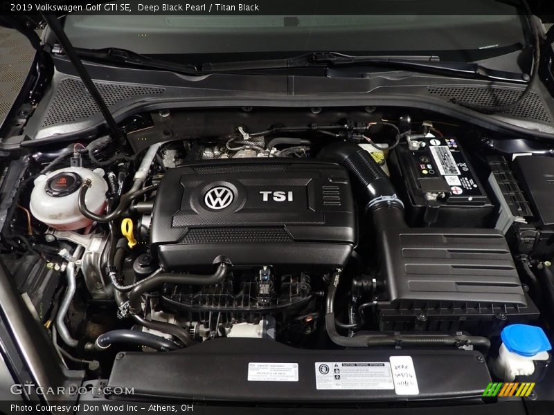  2019 Golf GTI SE Engine - 2.0 Liter TSI Turbcharged DOHC 16-Valve VVT 4 Cylinder
