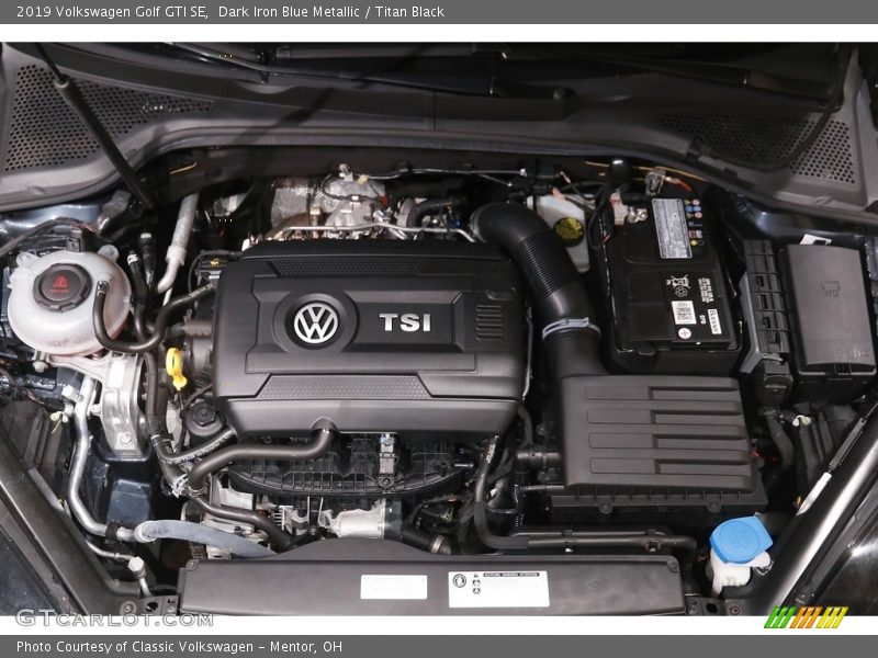  2019 Golf GTI SE Engine - 2.0 Liter TSI Turbcharged DOHC 16-Valve VVT 4 Cylinder