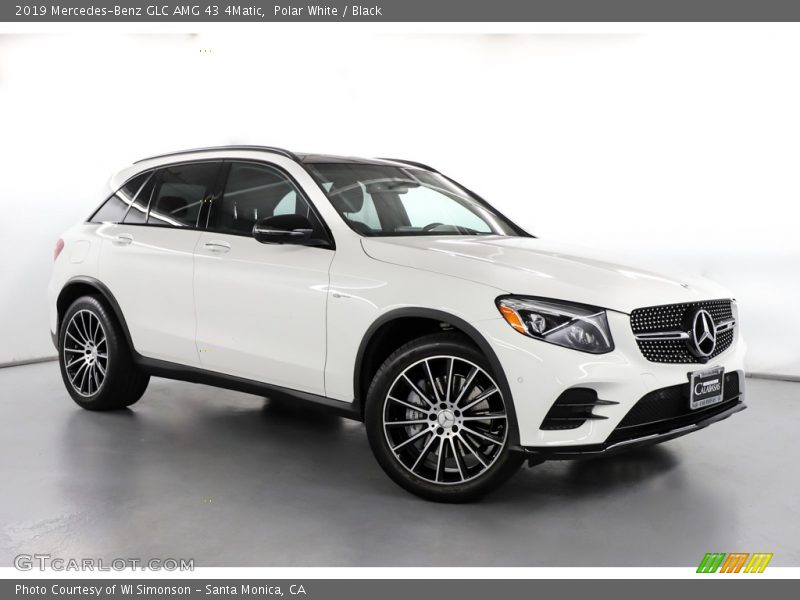 Polar White / Black 2019 Mercedes-Benz GLC AMG 43 4Matic