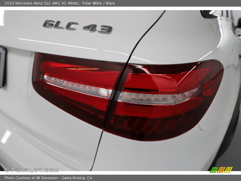 Polar White / Black 2019 Mercedes-Benz GLC AMG 43 4Matic