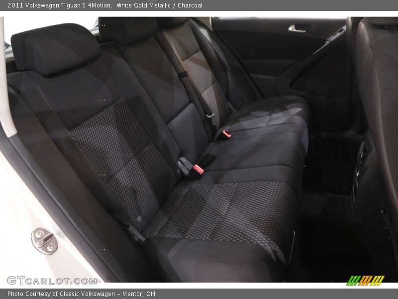 White Gold Metallic / Charcoal 2011 Volkswagen Tiguan S 4Motion