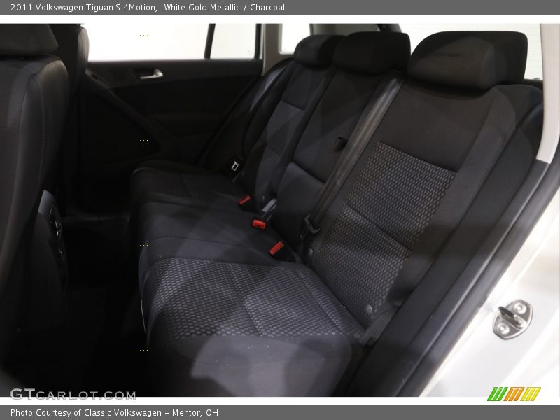 White Gold Metallic / Charcoal 2011 Volkswagen Tiguan S 4Motion