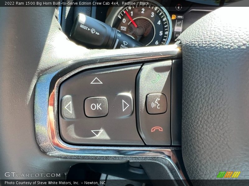  2022 1500 Big Horn Built-to-Serve Edition Crew Cab 4x4 Steering Wheel