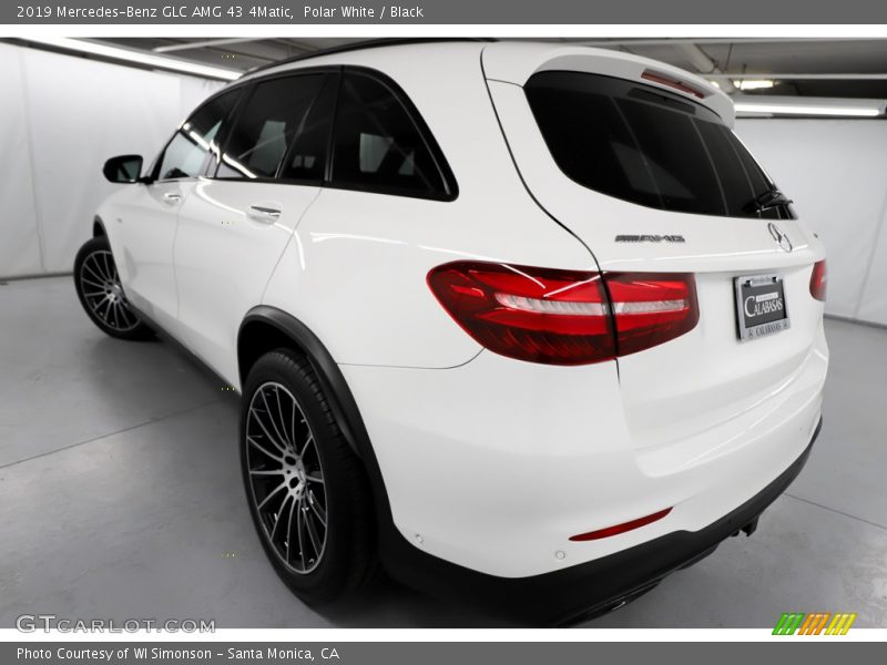 Polar White / Black 2019 Mercedes-Benz GLC AMG 43 4Matic