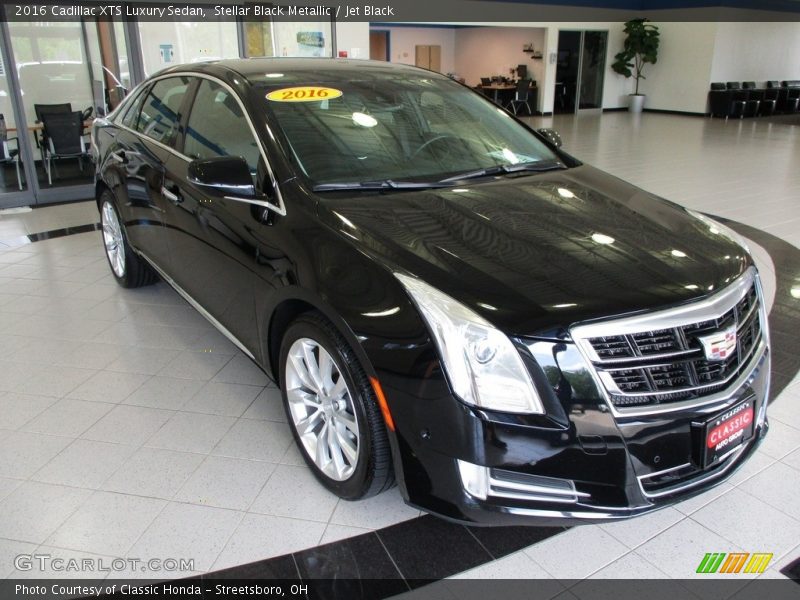 Stellar Black Metallic / Jet Black 2016 Cadillac XTS Luxury Sedan