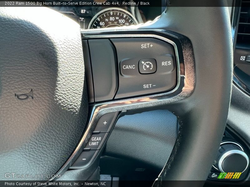  2022 1500 Big Horn Built-to-Serve Edition Crew Cab 4x4 Steering Wheel