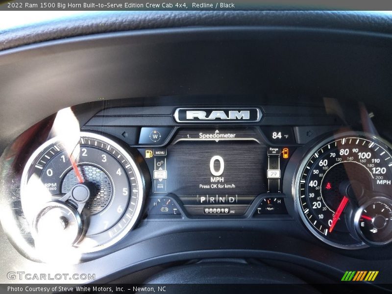  2022 1500 Big Horn Built-to-Serve Edition Crew Cab 4x4 Big Horn Built-to-Serve Edition Crew Cab 4x4 Gauges