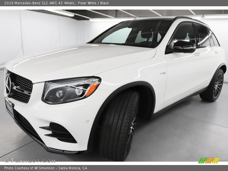 Polar White / Black 2019 Mercedes-Benz GLC AMG 43 4Matic