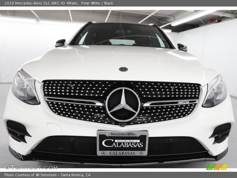 Polar White / Black 2019 Mercedes-Benz GLC AMG 43 4Matic