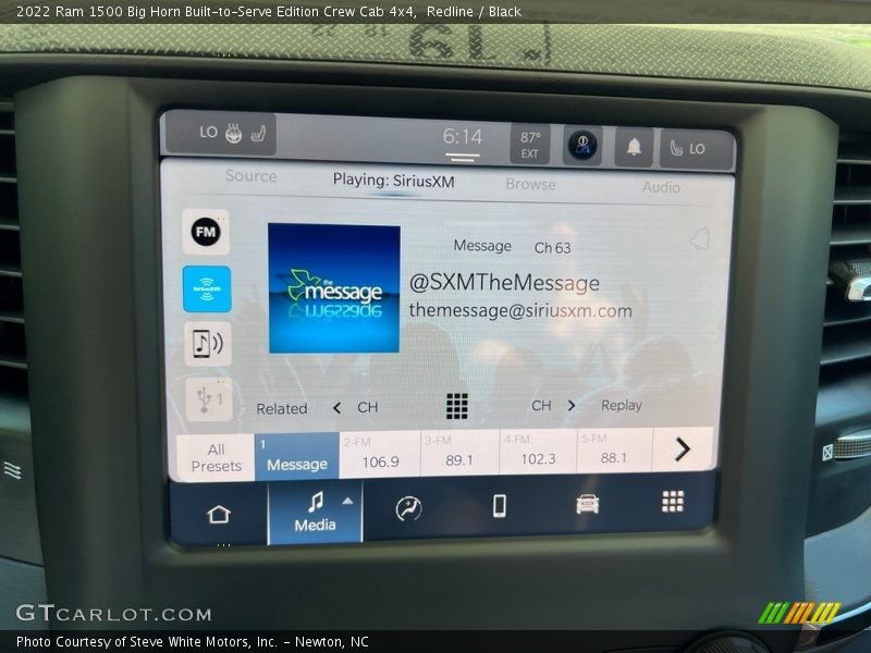 Redline / Black 2022 Ram 1500 Big Horn Built-to-Serve Edition Crew Cab 4x4