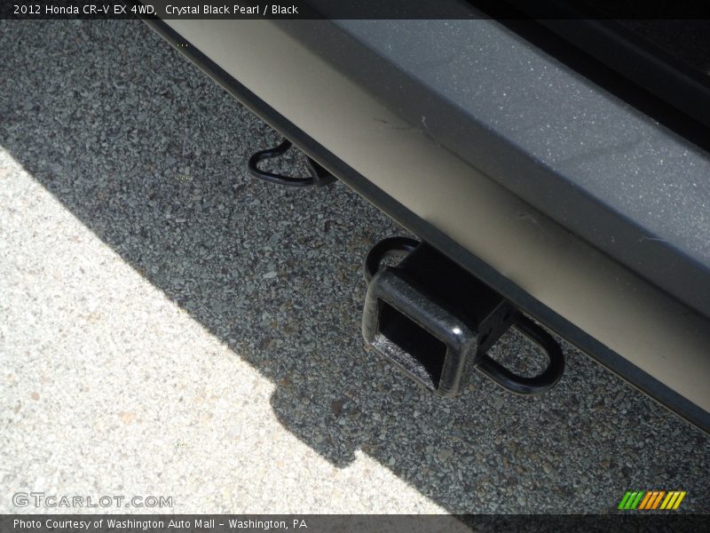 Crystal Black Pearl / Black 2012 Honda CR-V EX 4WD