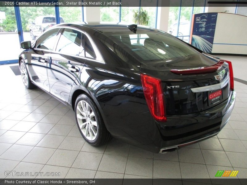 Stellar Black Metallic / Jet Black 2016 Cadillac XTS Luxury Sedan