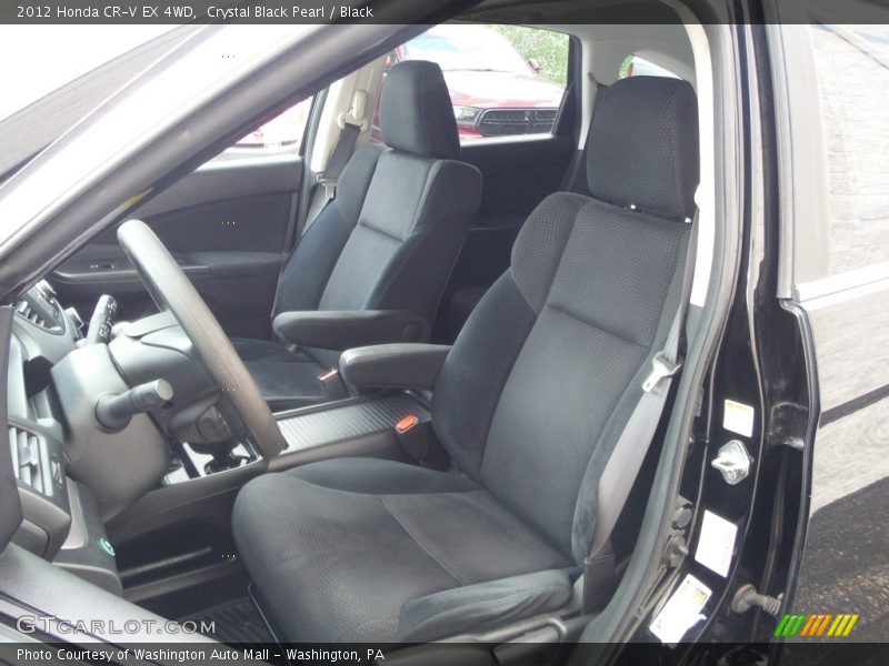 Crystal Black Pearl / Black 2012 Honda CR-V EX 4WD